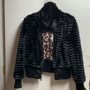 Guess Faux Fur Jacket